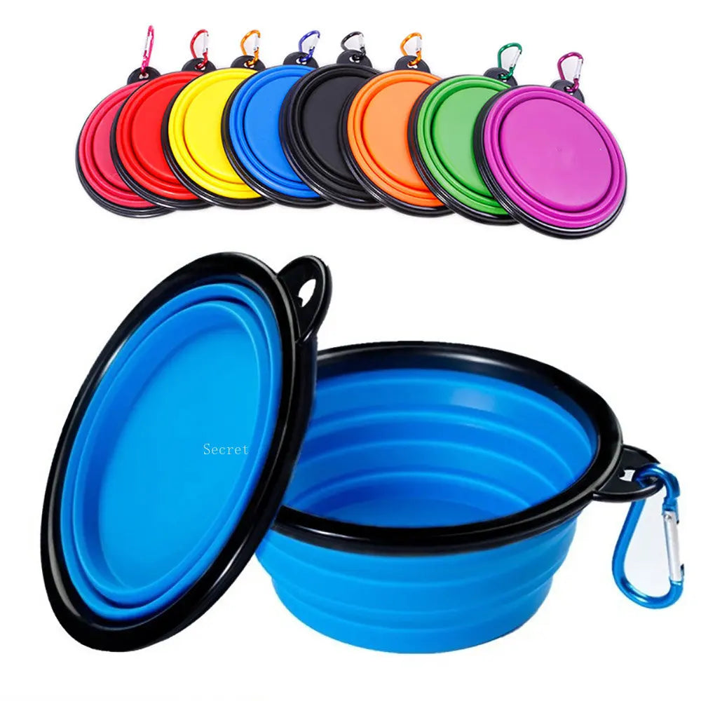 Collapsible Pet Silicone Bowl