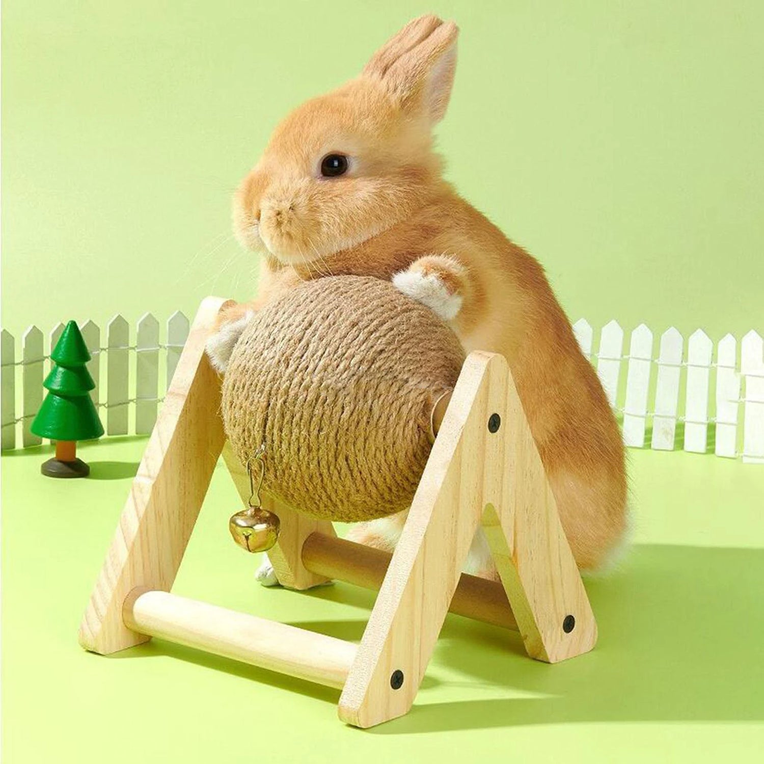 Rabbit Scratch Toy