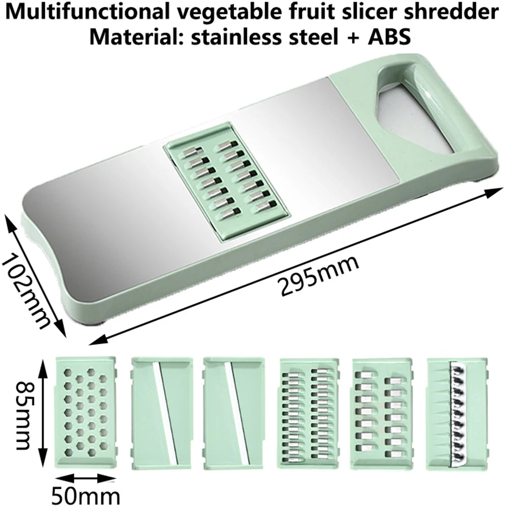 6-in-1 Stainless Steel Multifunctional Slicer