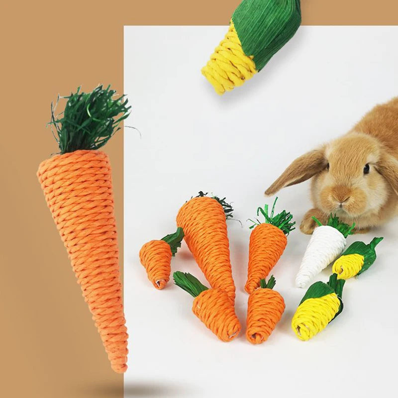 Hamster Rabbit Chew Toy Set