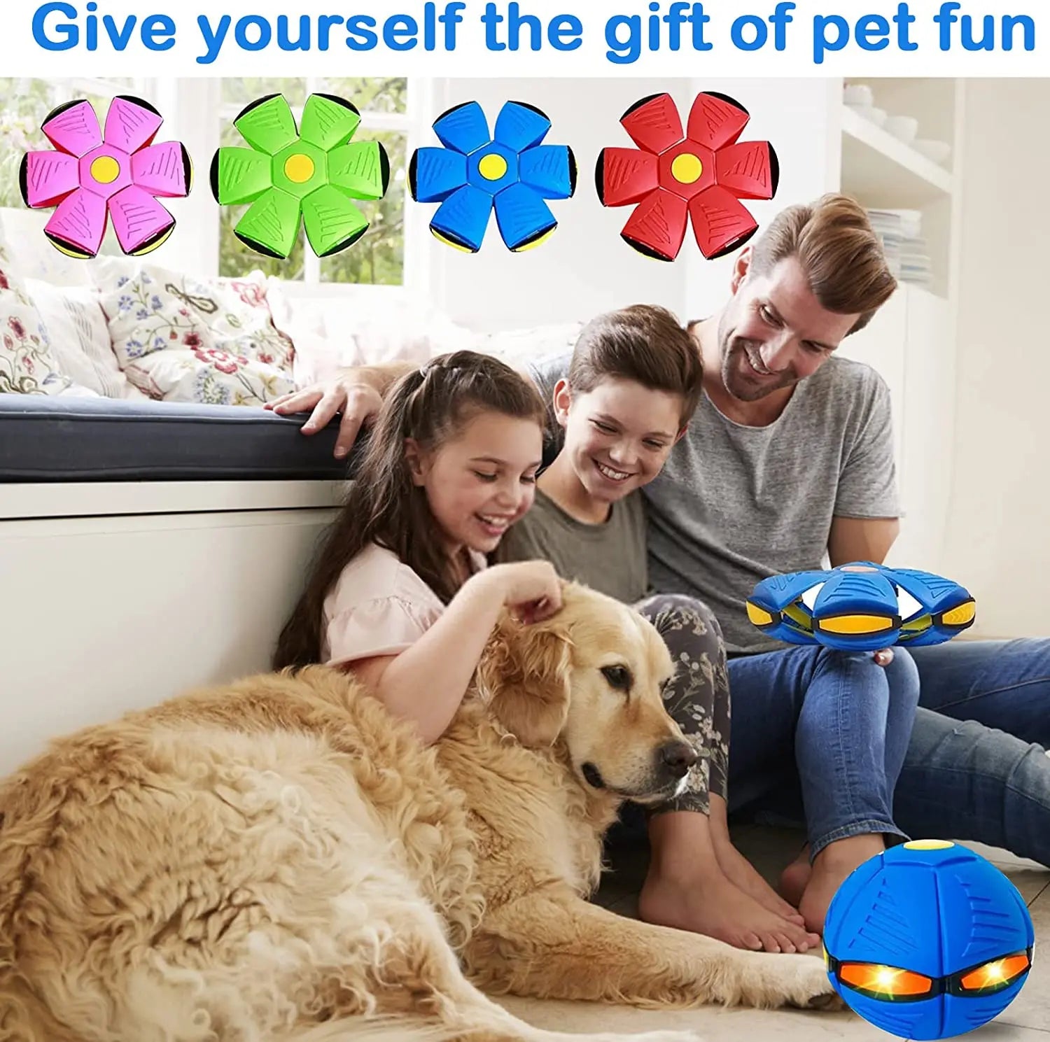 Pet Magic Flying Saucer Ball