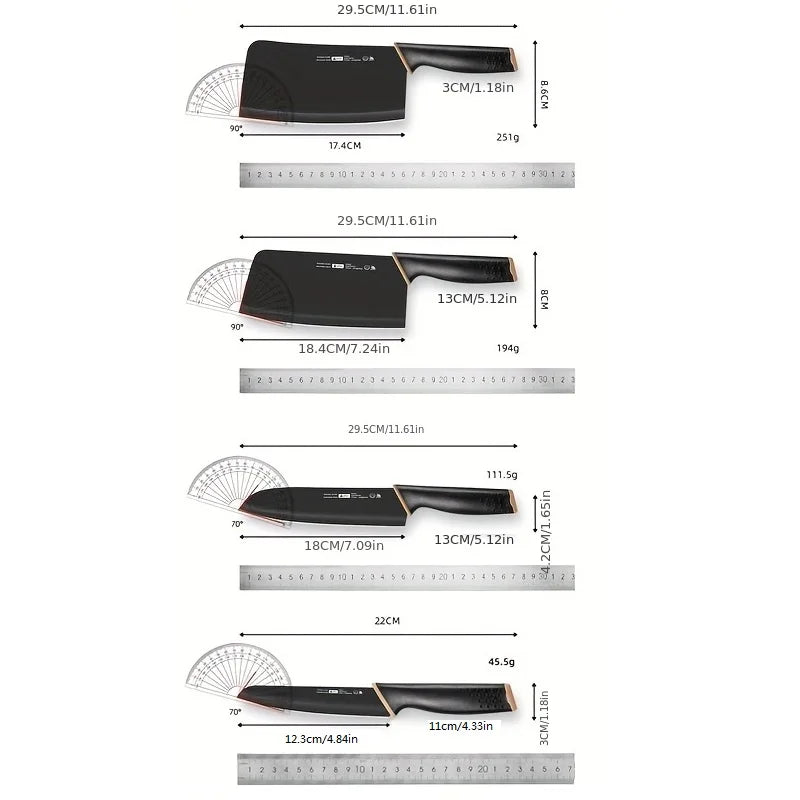 Stainless Steel Kitchen Knife Set